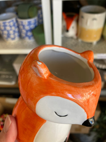 Standing Fox - imperfect with Little Blooms