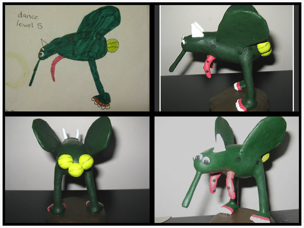 Kinder Figurine Detailed