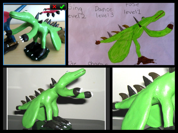 Kinder Figurine Detailed