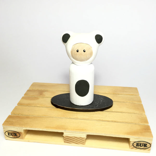 Bear Peg Doll (with house add on option)