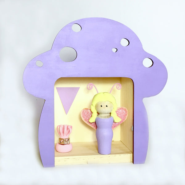 Fairy Peg Doll (with house add on option)