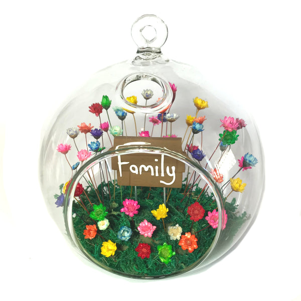 Large Globe with Sign and Figure