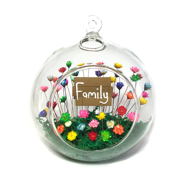 Large Globe with Sign