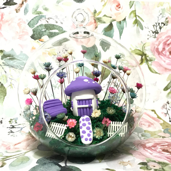 Large Globe Mushroom Cottage