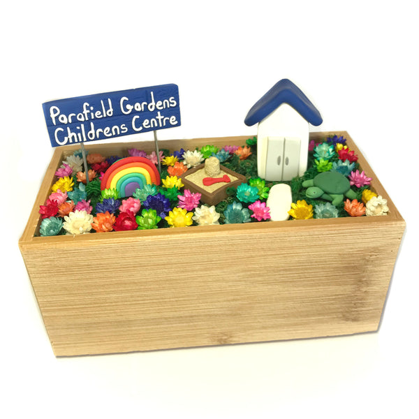 Wooden Planter Garden