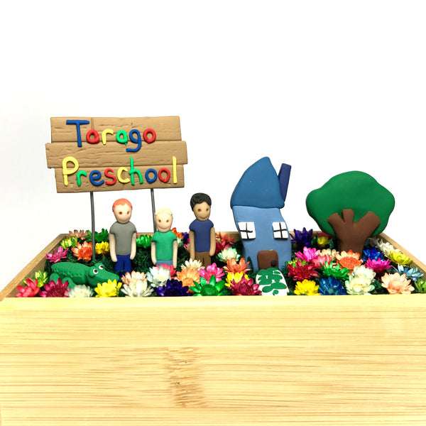 Wooden Planter Garden