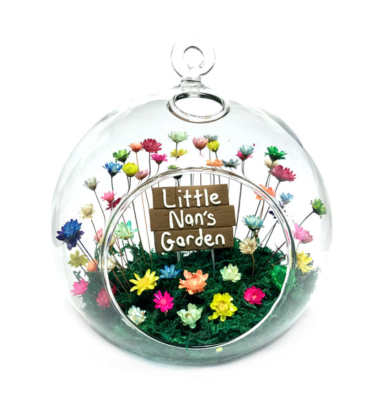 Large Globe with Sign