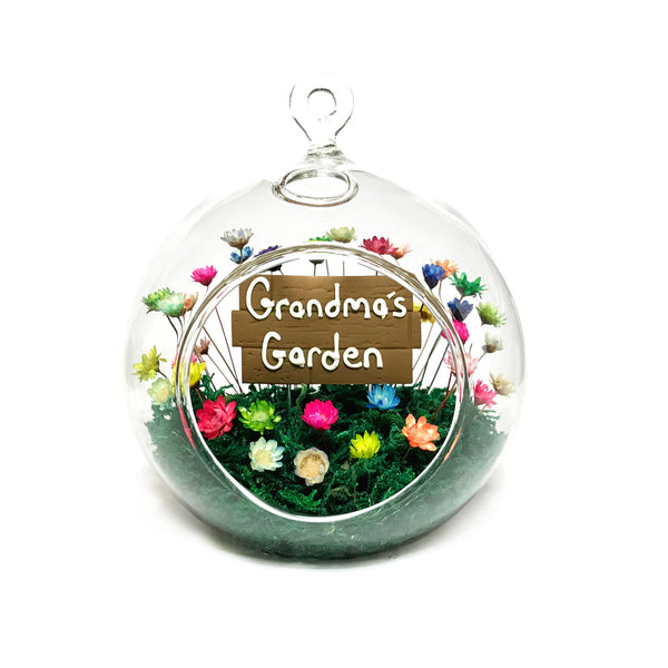 Large Globe with Sign