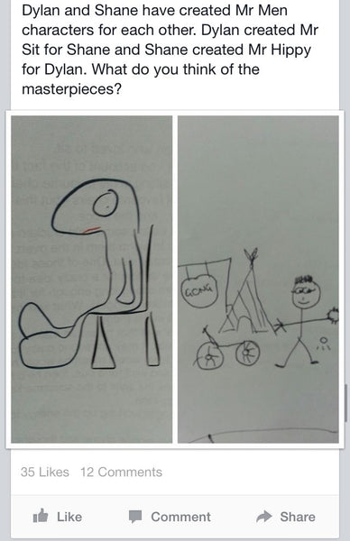 Kinder Figurines for Nova's Dylan and Shane