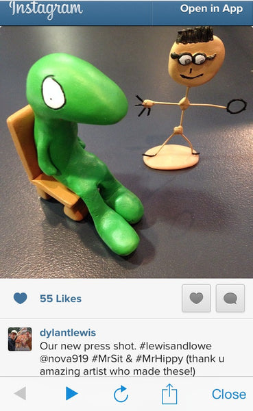 Kinder Figurines for Nova's Dylan and Shane