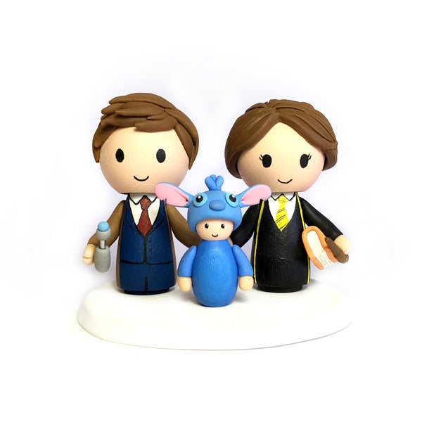 Peg Doll Custom Cake Topper