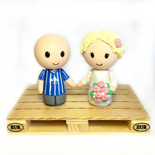 Peg Doll Custom Cake Topper