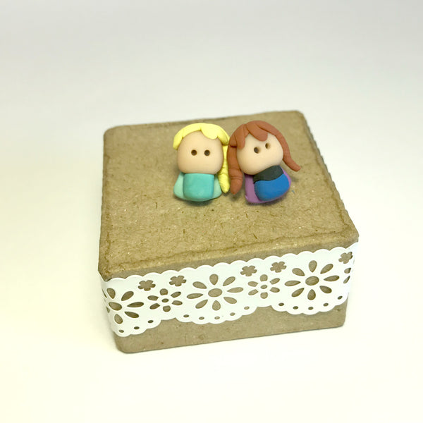 Clay Character Earrings