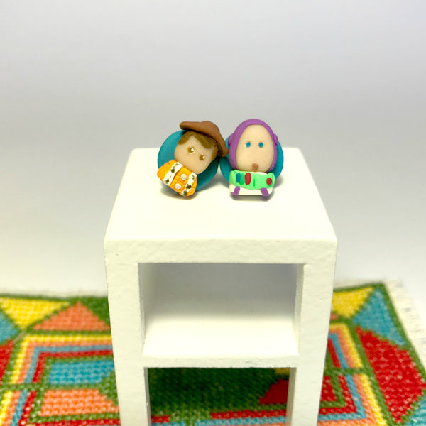Clay Character Earrings