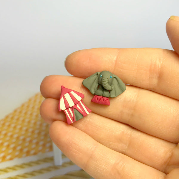 Clay Character Earrings