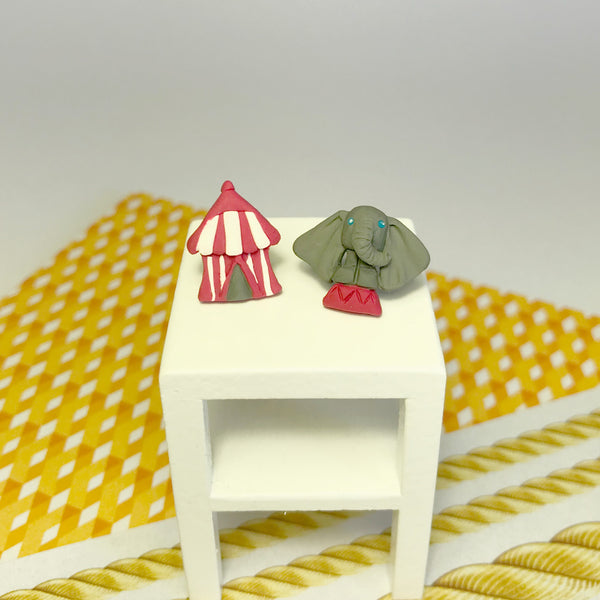 Clay Character Earrings