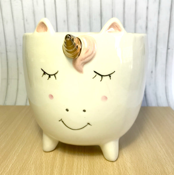 Large Unicorn Planter