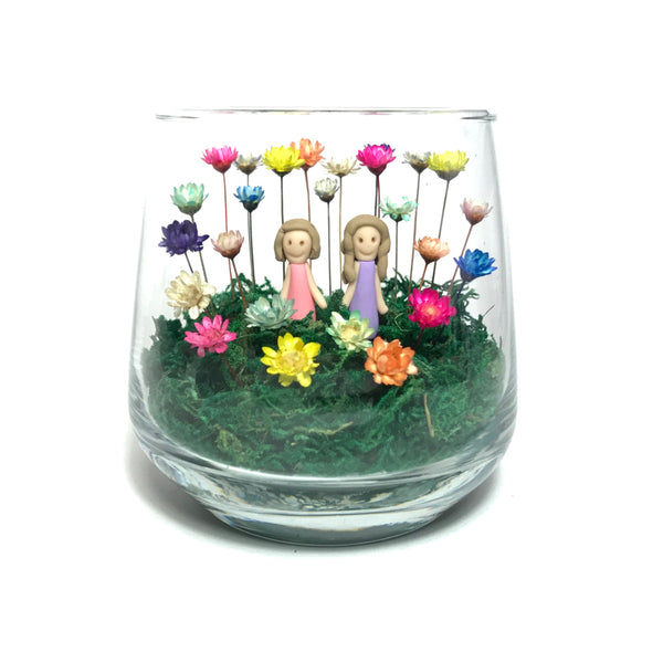 Cup with figures