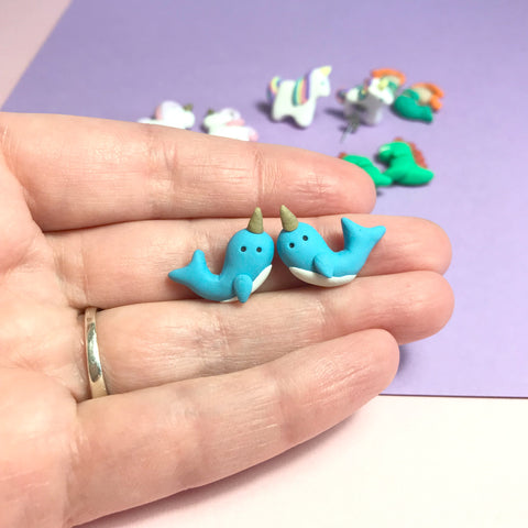 Narwhal Earrings