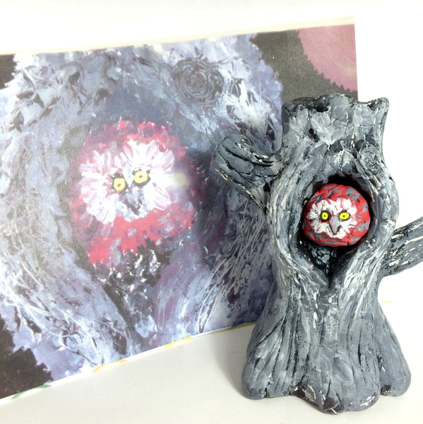 Kids drawing art to Toy Figurine display ornament keepsake