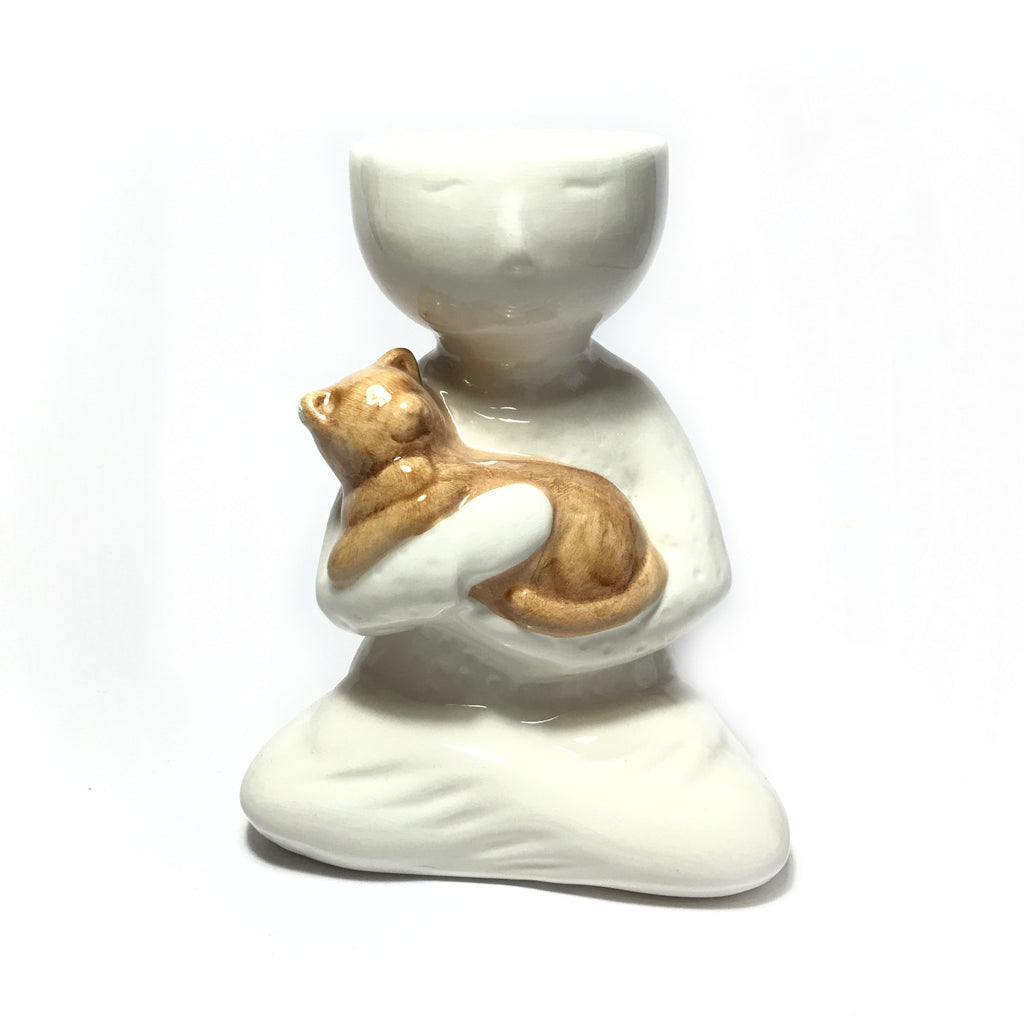 Cat Lady Planter - imperfect