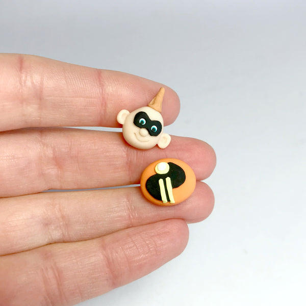 Clay Character Earrings