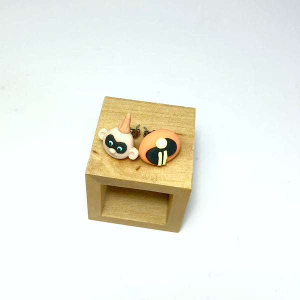 Clay Character Earrings