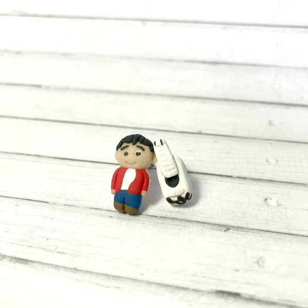 Clay Character Earrings