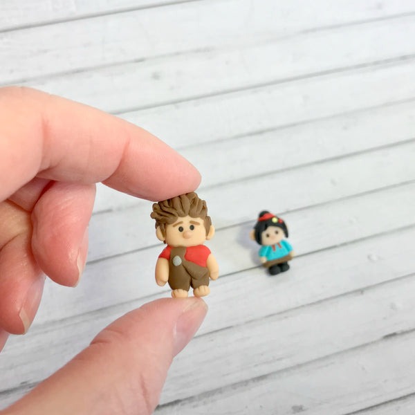 Clay Character Earrings