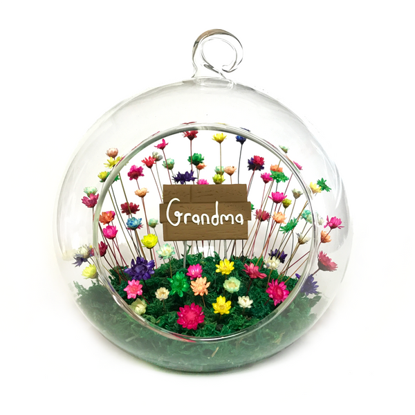 Giant Globe with Sign