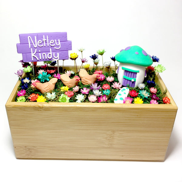 Wooden Planter Garden