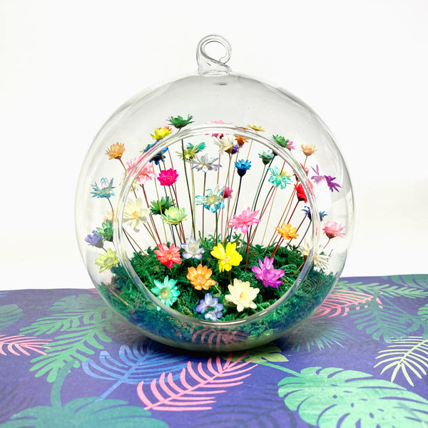 Large Globe - imperfect with Little Bloom