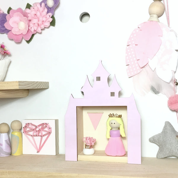 Princess Peg Doll (with house add on option)