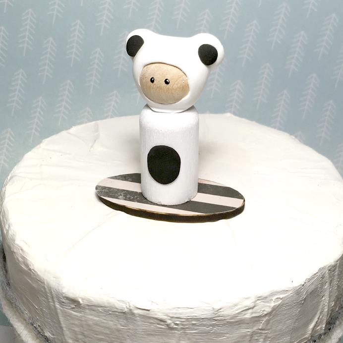 Bear Peg Doll (with house add on option)