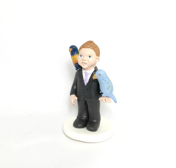 Realistic Family Custom Wedding Cake Topper