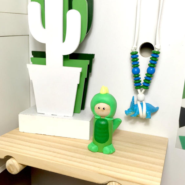 Dino Peg Doll (with house add on option)