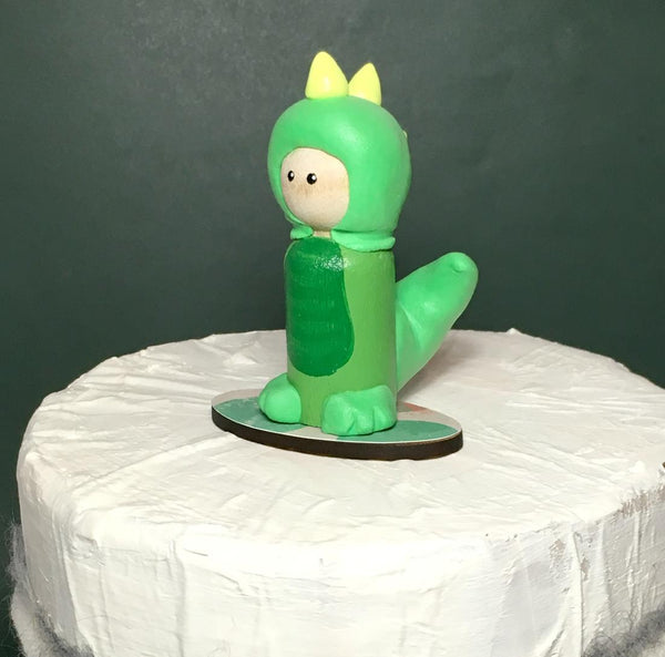 Dino Peg Doll (with house add on option)