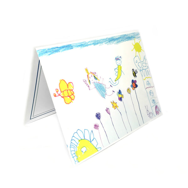 Fairy Gift Card  - drawn by 6 year old Elena