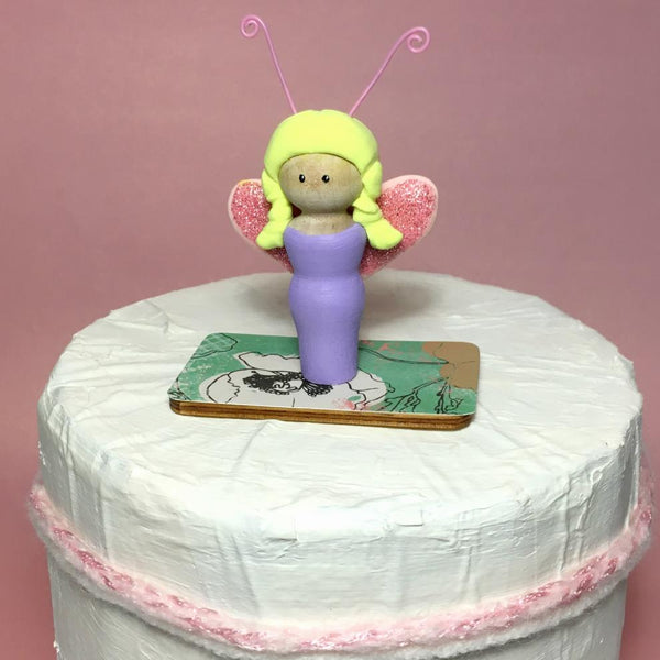 Fairy Peg Doll (with house add on option)