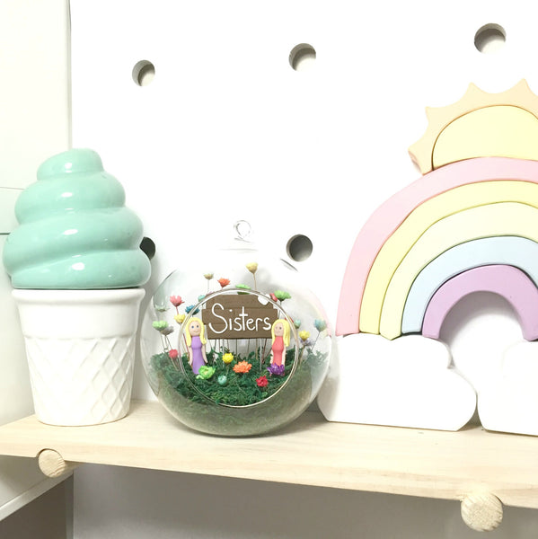 Fairy Decor Little Fairy Garden Indoor tiny flowers Mushroom House handmade terrarium world