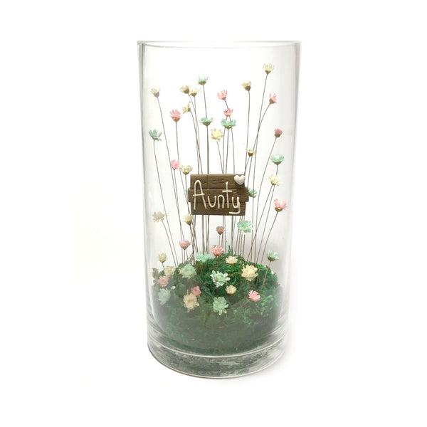 Tall Cylinder with Sign