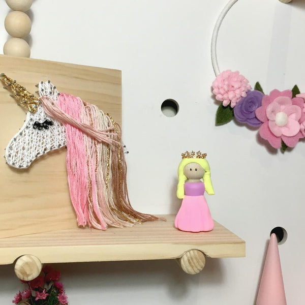 Princess Peg Doll (with house add on option)