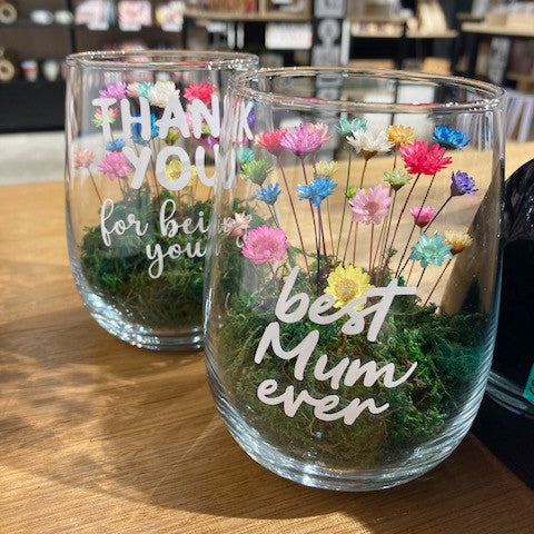 Mothers Day Glass