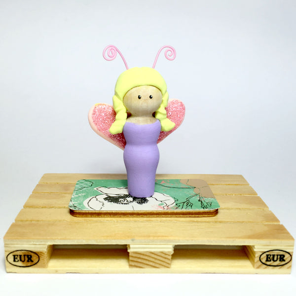 Fairy Peg Doll (with house add on option)