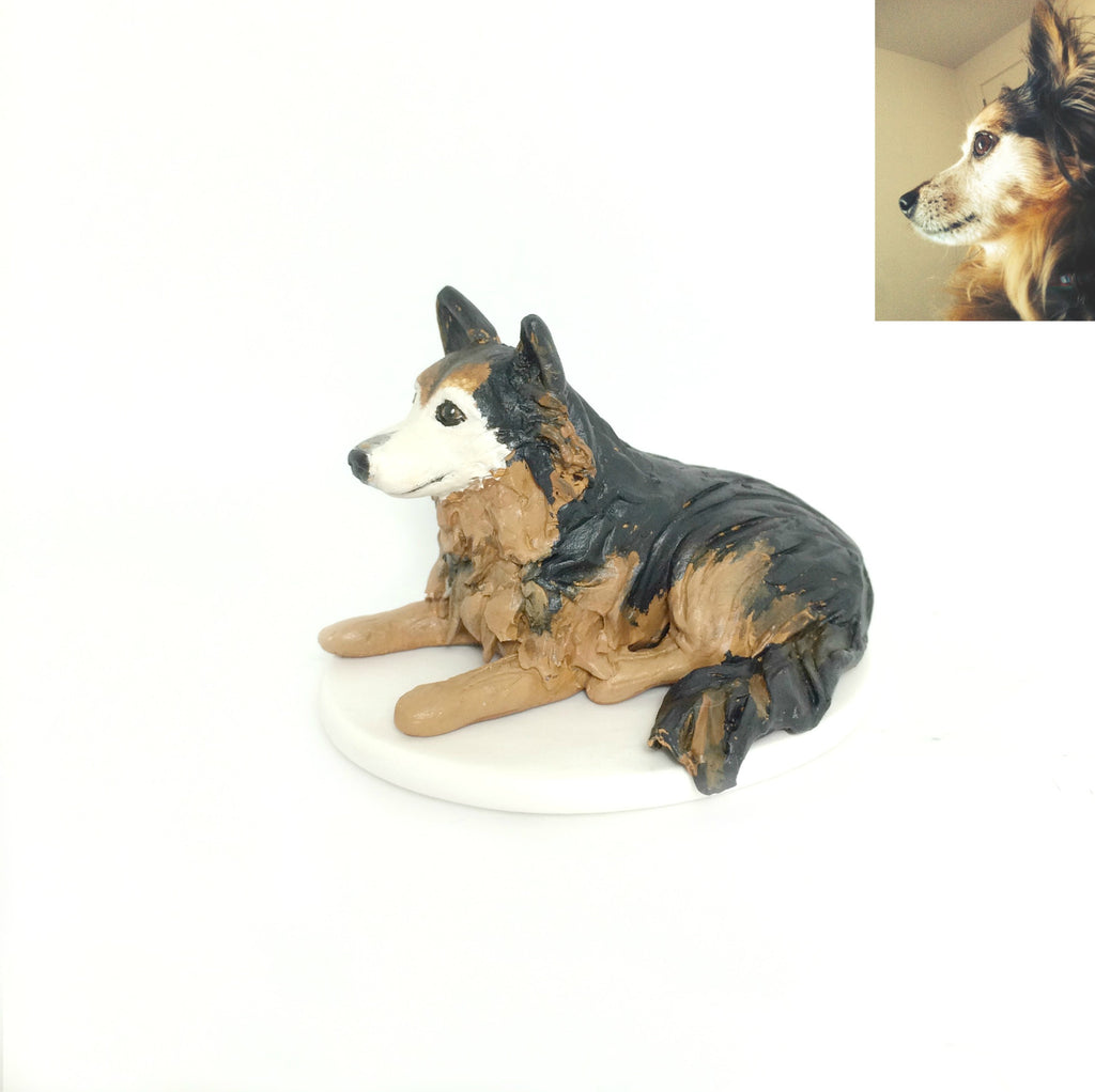 Realistic Dog Cake Topper