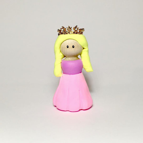 Princess Peg Doll (with house add on option)