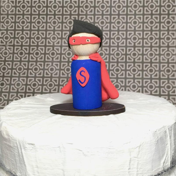 Superhero Peg Doll (with house add on option)